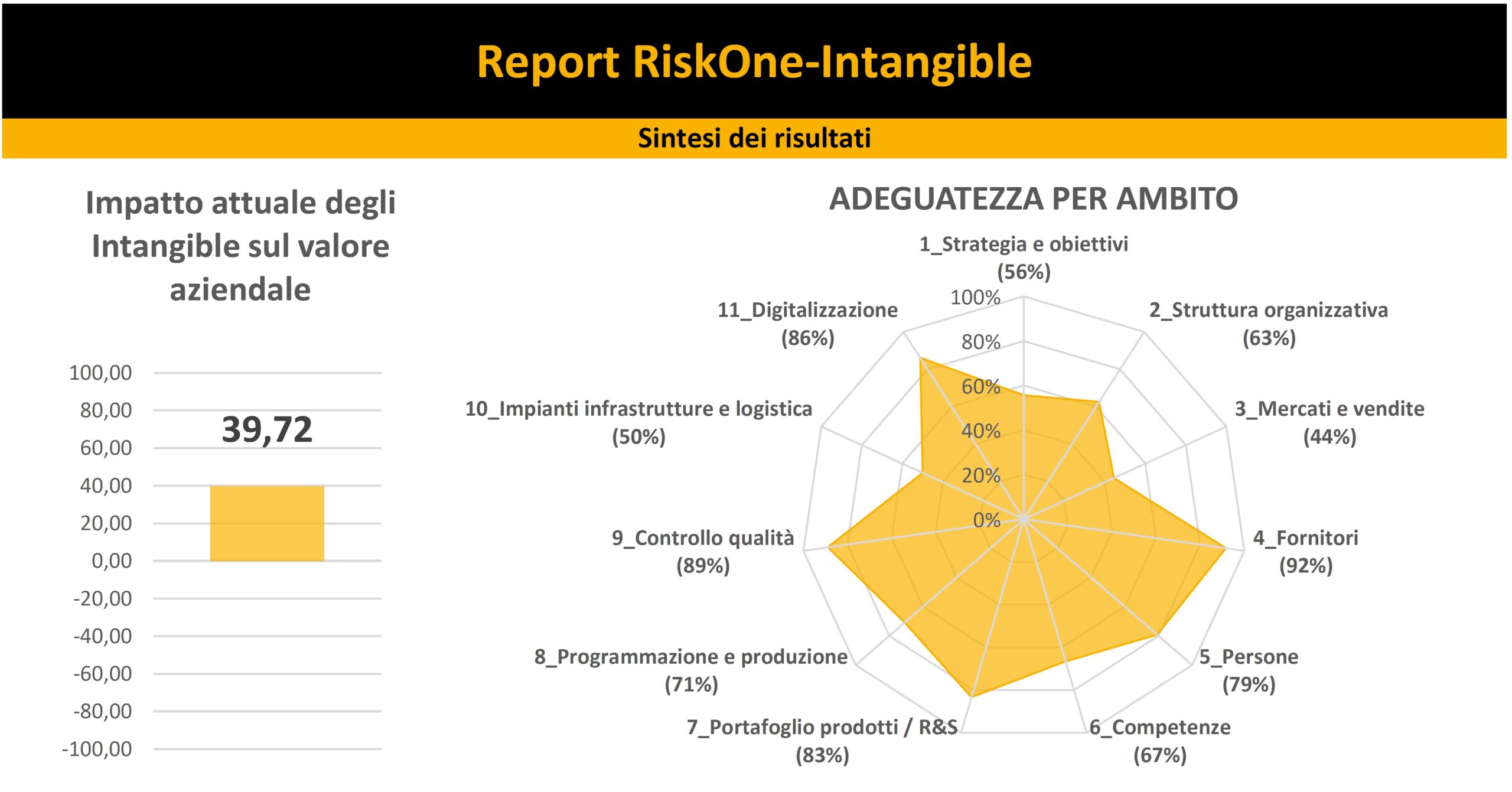 Il Report RiskOne Intangible - Il valore dell'organizzazione report2